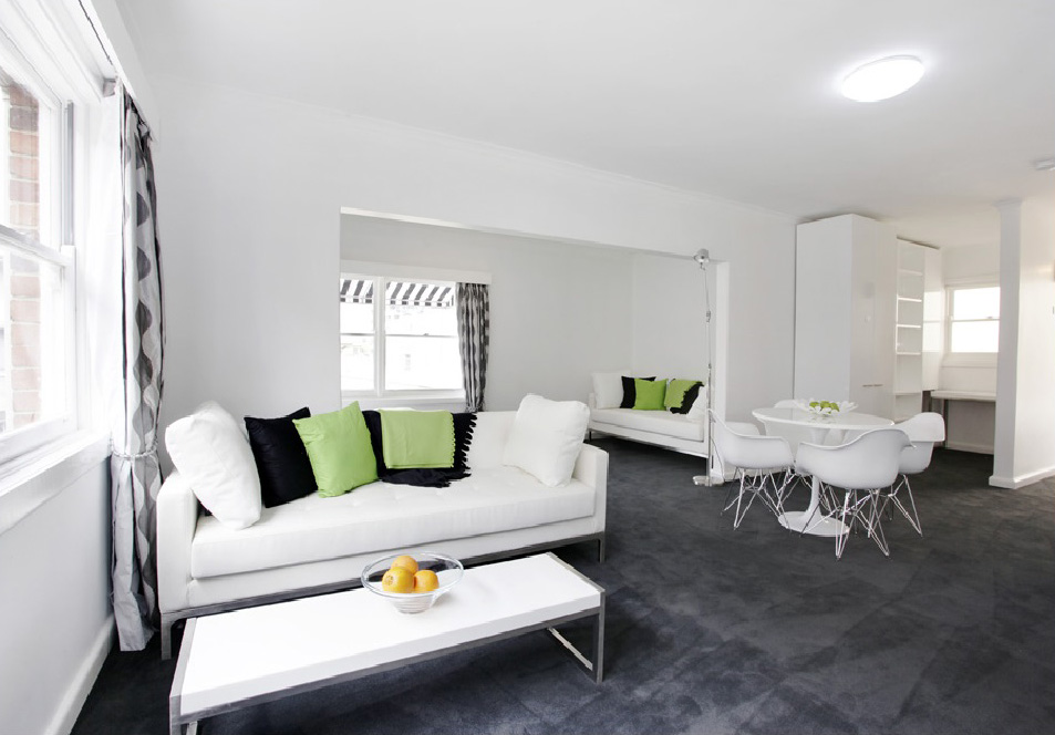 Low cost accommodation serviced apartments close to trams, trains and walk to the city